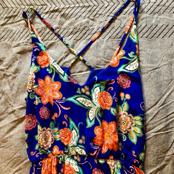 Everly Floral Mid-Length Dress - Picture 2 of 3